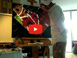 Horse Art Painting Rudy Video