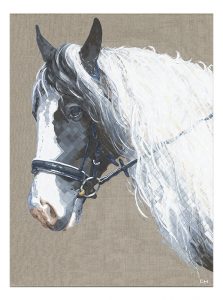 Custom Horse portrait by Atlanta Artist Charlie Hanavich