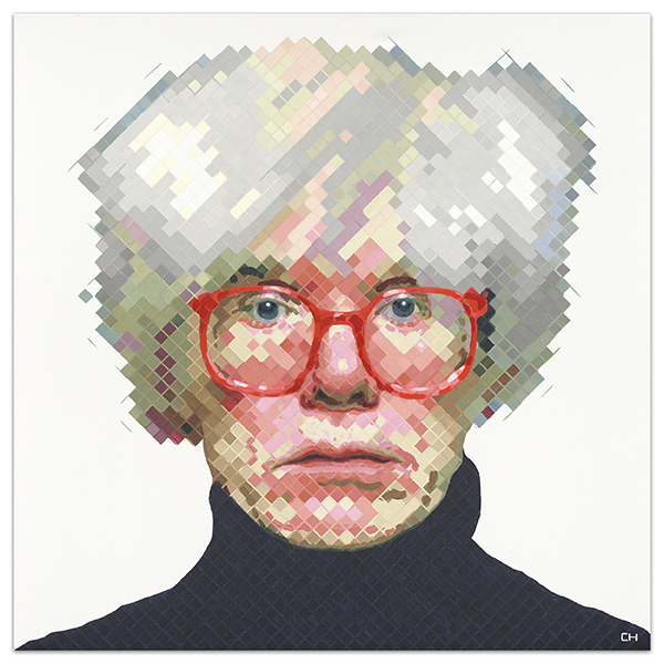 Andy Warhol Painting by artist Charlie Hanavich